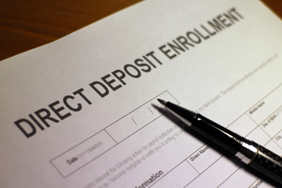 set up direct deposit set up direct deposit