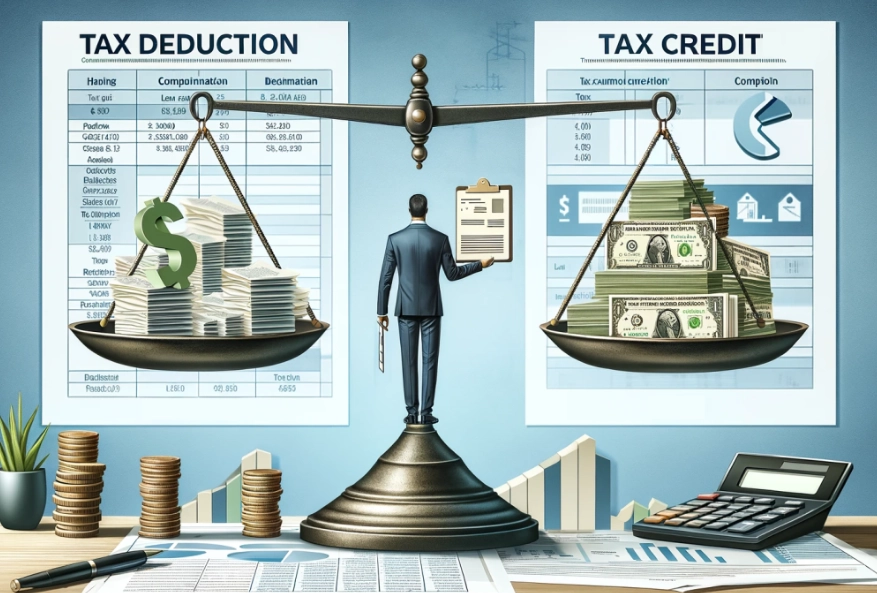 tax credit vs tax deduction tax credit vs tax deduction