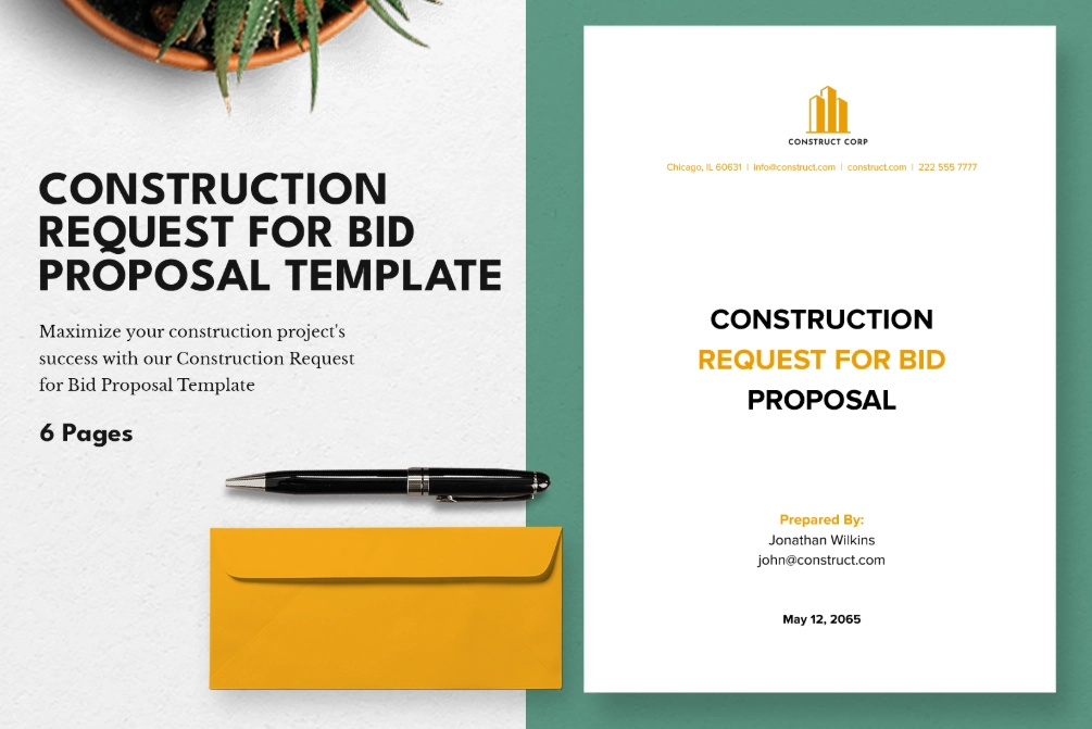 request for proposal template