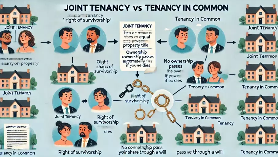 joint tenancy vs tenancy in common joint tenancy vs tenancy in common