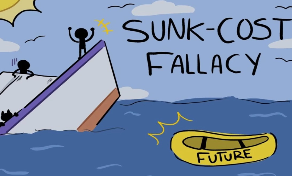 sunk cost fallacy